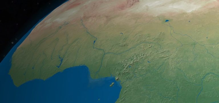 A Photo of Nigeria from Space
